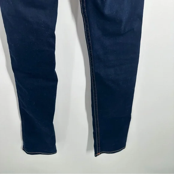 True Religion Billie Mid Rise Straight Dark Wash Jeans - Picture 7 of 9